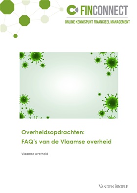 Overheidsopdrachten: FAQ's Vlaamse overheid met betrekking tot de coronacrisis (23/03/2020)