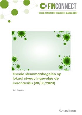 Fiscale steunmaatregelen op lokaal niveau ingevolge de coronacrisis (30/03/2020)