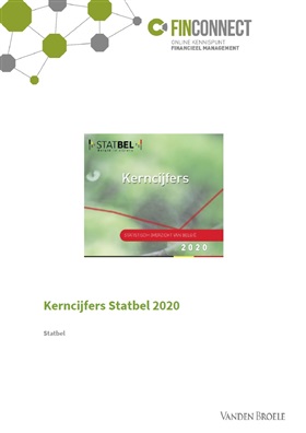 Kerncijfers Statbel 2020